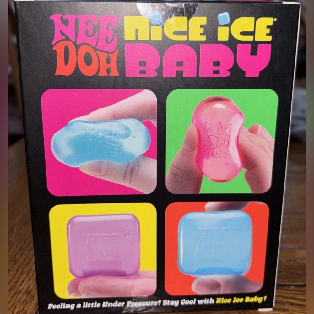 NeeDoh Nice Ice Baby 4 pack (Assorted Colors) - Picture 2 of 2